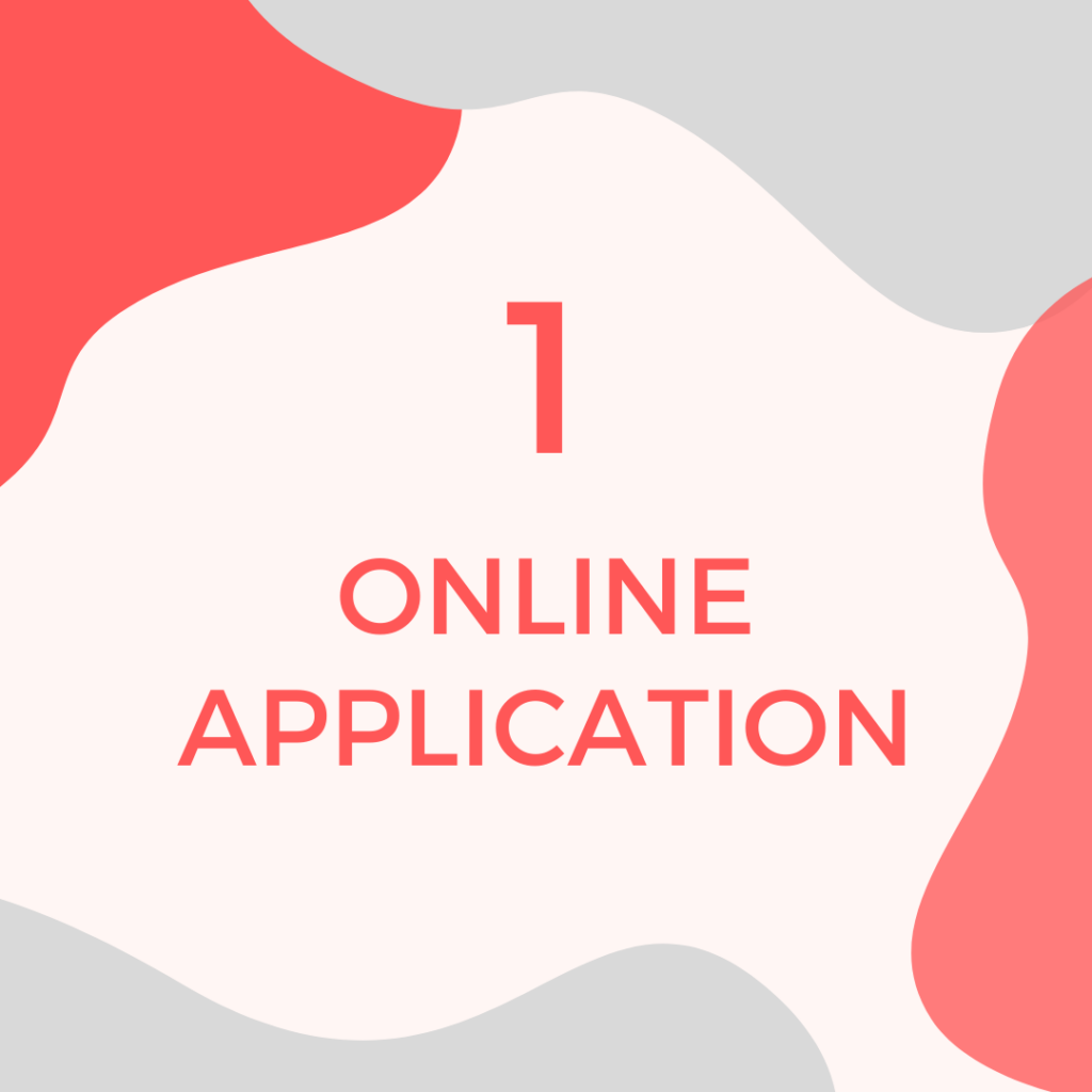 1: online application